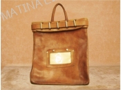 Leather Security Bag